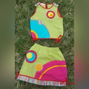 Sz 4 Girls Dress Set by Boutique Bran Michael Simon